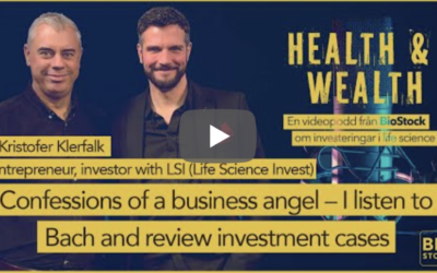 LSI Partner Kristofer Klerfalk in Biostock pod Health & Wealth